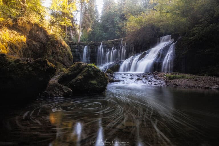 Der Geratser Wasserfall im Allgäu