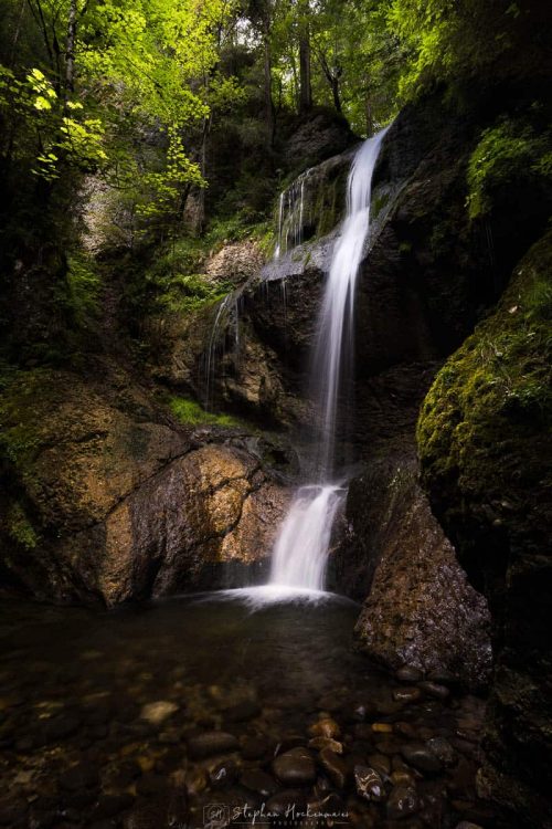 Der Niedersonthofener Wasserfall im Allgaeu